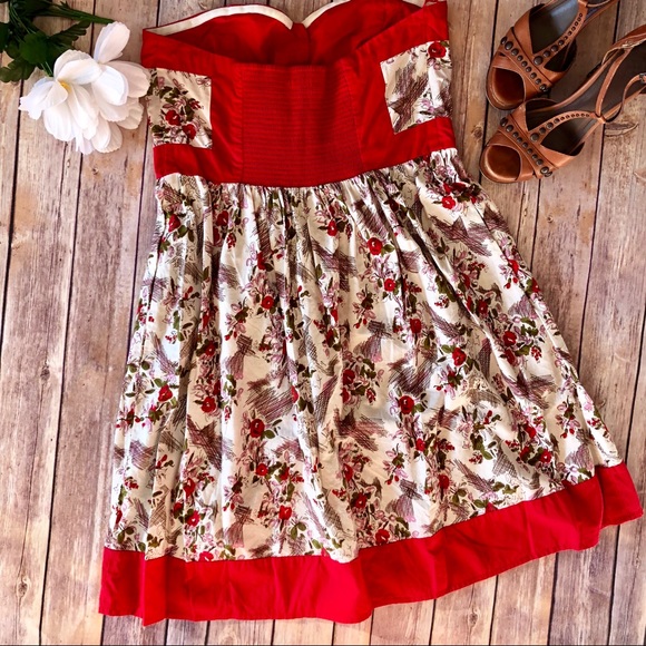 Kimchi Blue {Urban Outfitters} Strapless A-Line - Picture 4 of 7